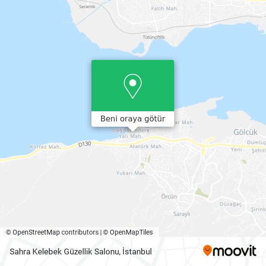 Sahra Kelebek Güzellik Salonu harita