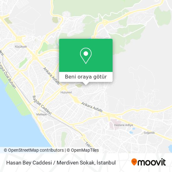 Hasan Bey Caddesi / Merdiven Sokak harita