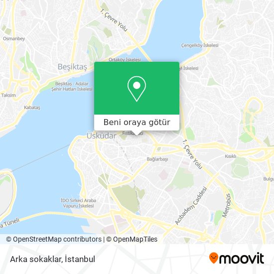 Arka sokaklar harita