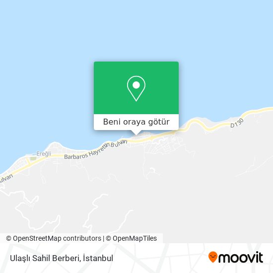 Ulaşlı Sahil Berberi harita