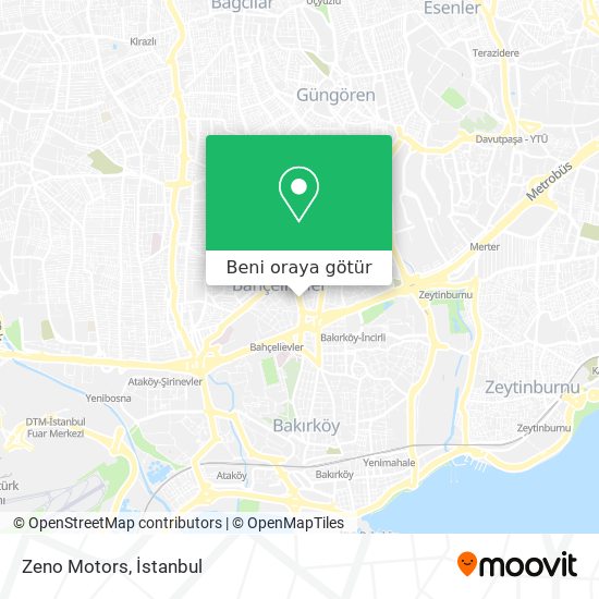 Zeno Motors harita