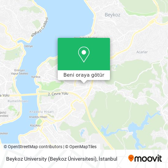 Beykoz University (Beykoz Üniversitesi) harita