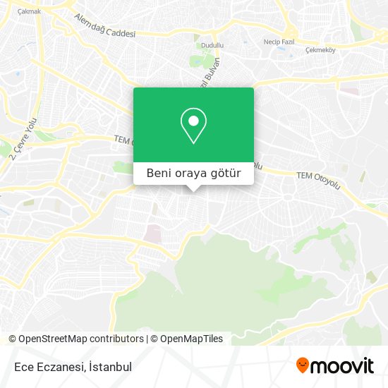 Ece Eczanesi harita