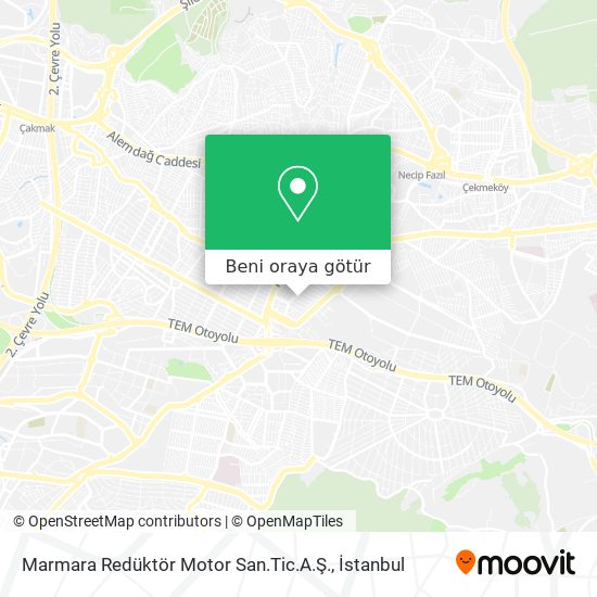 Marmara Redüktör Motor San.Tic.A.Ş. harita