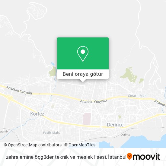 zehra emine öçgüder teknik ve meslek lisesi harita