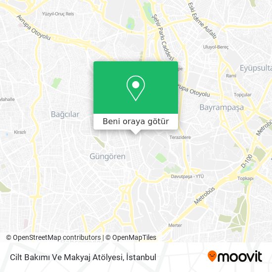 Cilt Bakımı Ve Makyaj Atölyesi harita
