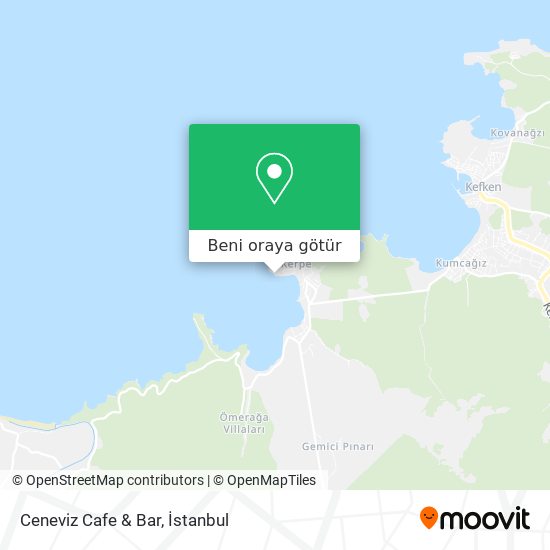 Ceneviz Cafe & Bar harita