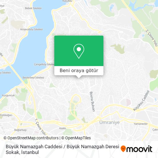 Büyük Namazgah Caddesi / Büyük Namazgah Deresi Sokak harita