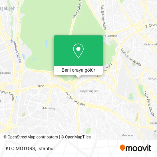 KLC MOTORS harita