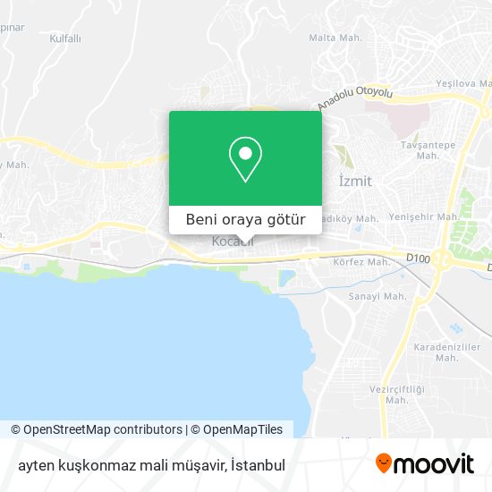 ayten kuşkonmaz mali müşavir harita