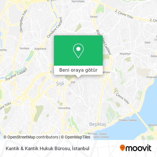 Kantik & Kantik Hukuk Bürosu harita