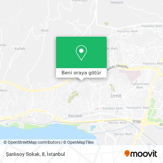 Şanlısoy Sokak, 8 harita