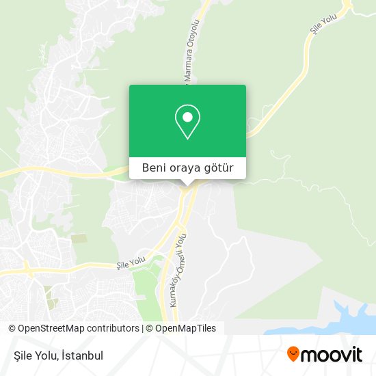Şile Yolu harita
