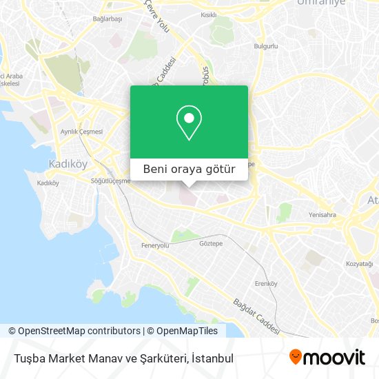 Tuşba Market Manav ve Şarküteri harita