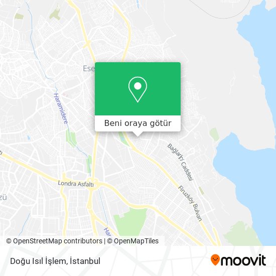 Doğu Isıl İşlem harita