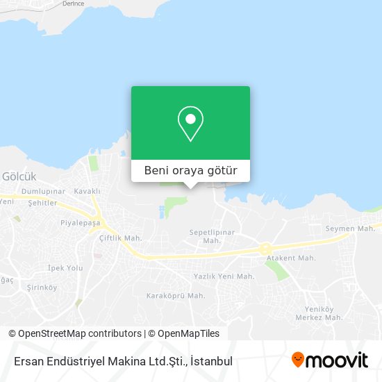 Ersan Endüstriyel Makina Ltd.Şti. harita