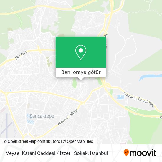 Veysel Karani Caddesi / İzzetli Sokak harita