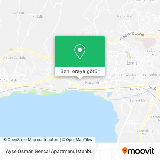 Ayşe Osman Gencal Apartmanı harita