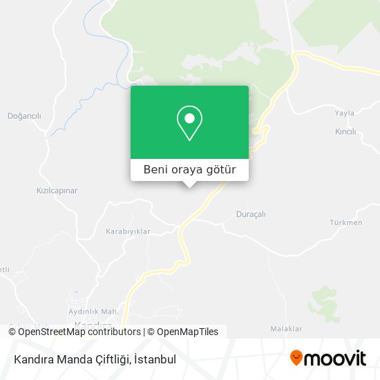 Kandıra Manda Çiftliği harita