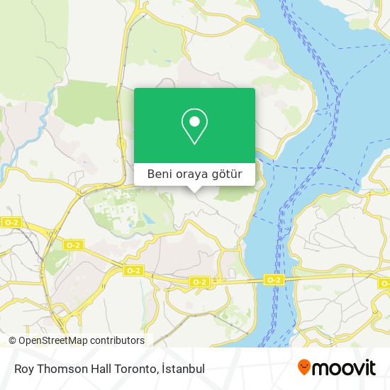 Roy Thomson Hall Toronto harita
