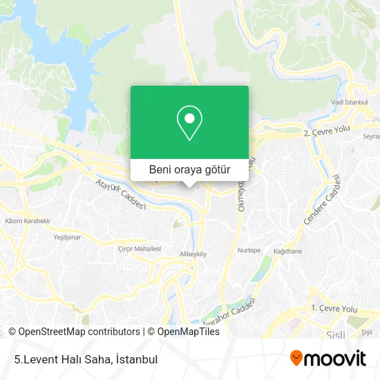 5.Levent Halı Saha harita