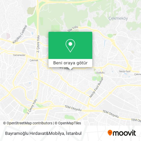 Bayramoğlu Hırdavat&Mobilya harita