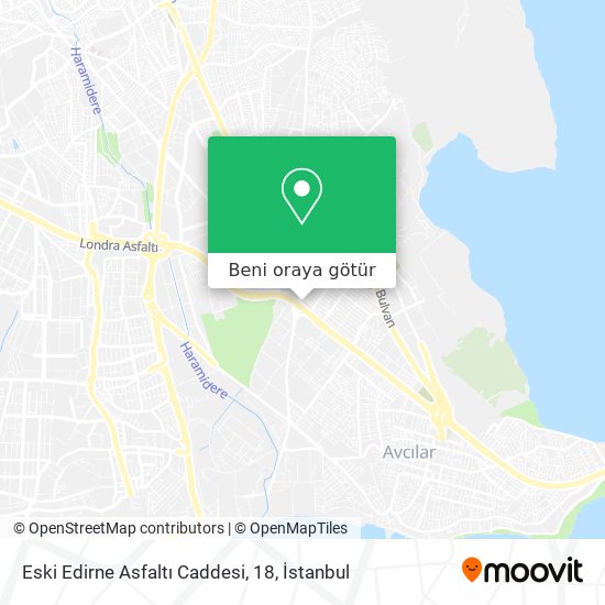 Eski Edirne Asfaltı Caddesi, 18 harita