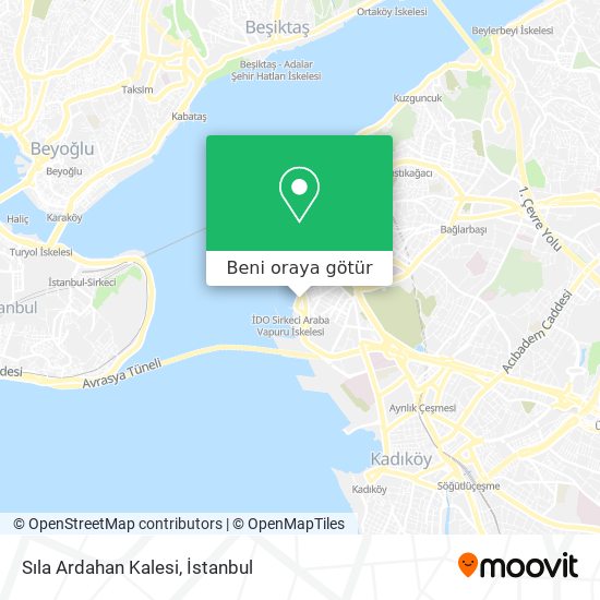 Sıla Ardahan Kalesi harita