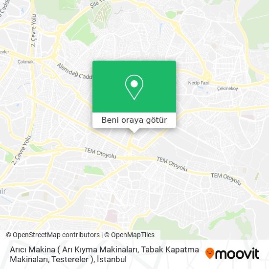 Arıcı Makina ( Arı Kıyma Makinaları, Tabak Kapatma Makinaları, Testereler ) harita