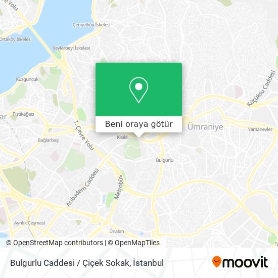 Bulgurlu Caddesi / Çiçek Sokak harita