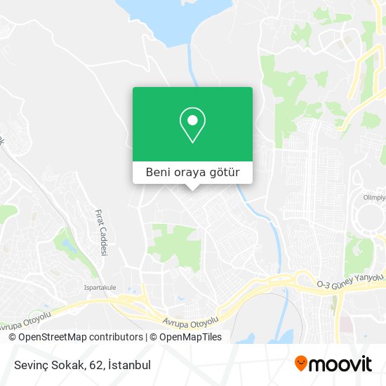 Sevinç Sokak, 62 harita