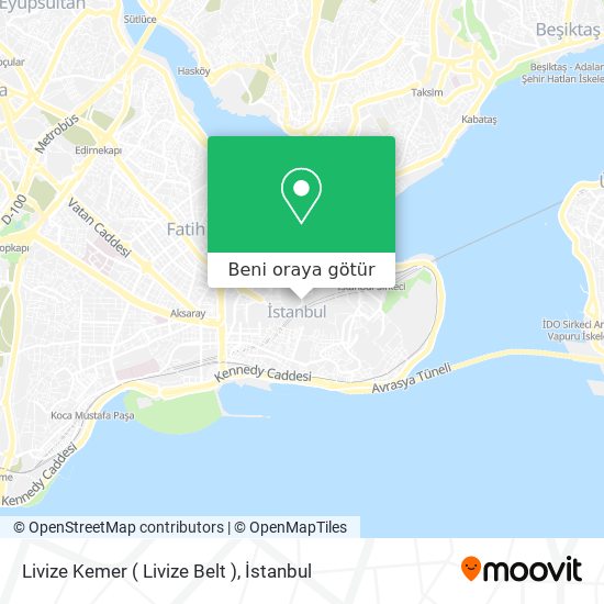 Livize Kemer ( Livize Belt ) harita