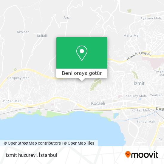 izmit huzurevi harita