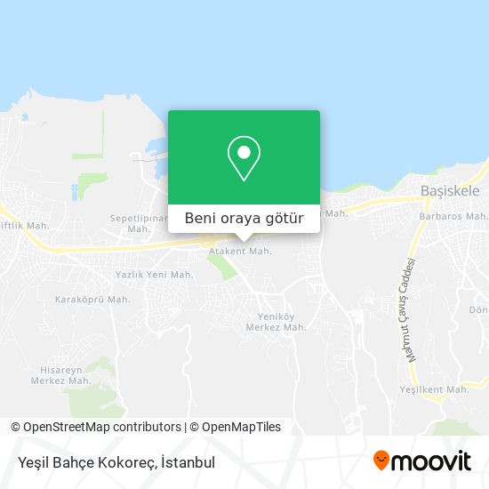 Yeşil Bahçe Kokoreç harita