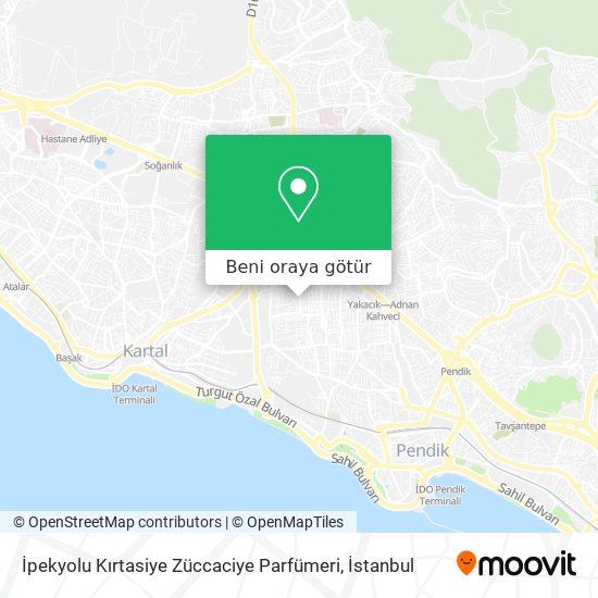 İpekyolu Kırtasiye Züccaciye Parfümeri harita