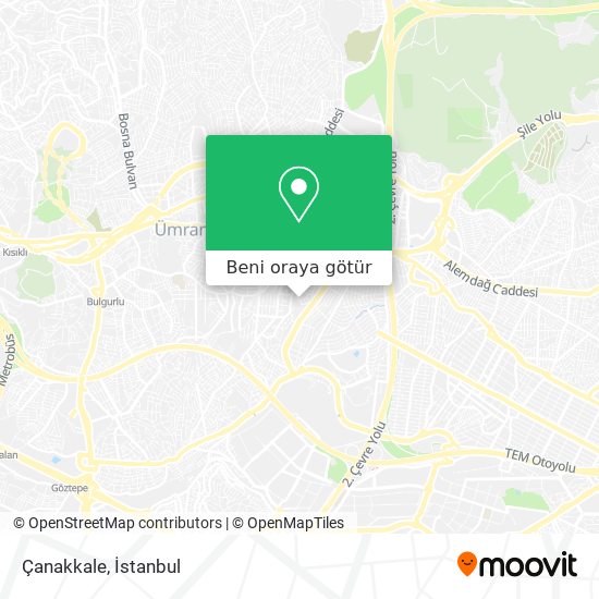 Çanakkale harita