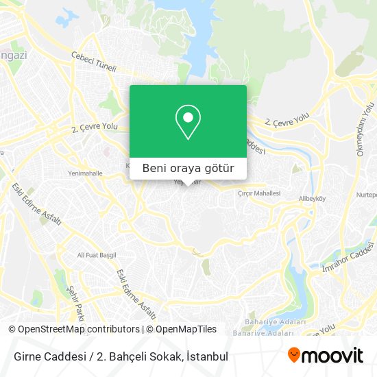 Girne Caddesi / 2. Bahçeli Sokak harita