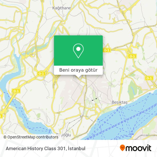 American History Class 301 harita