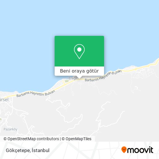 Gökçetepe harita