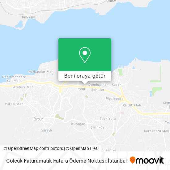 Gölcük Faturamatik Fatura Ödeme Noktasi harita