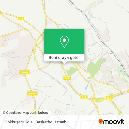 Gökkuşağı Koleji Basketbol harita