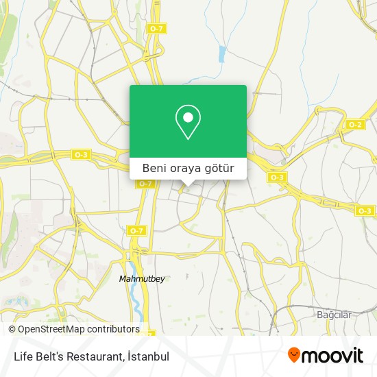 Life Belt's Restaurant harita