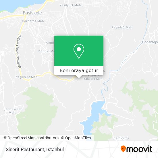 Sinerit Restaurant harita
