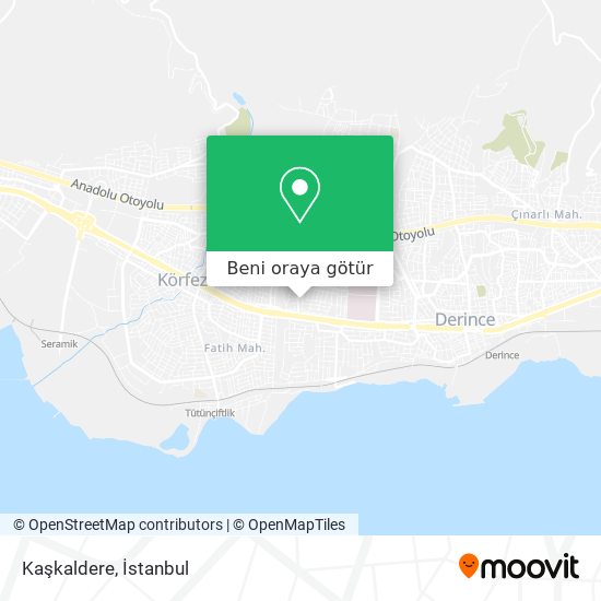 Kaşkaldere harita