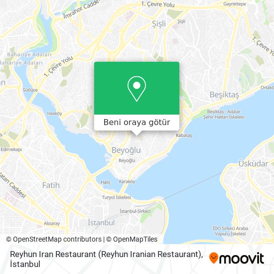 Reyhun Iran Restaurant (Reyhun Iranian Restaurant) harita