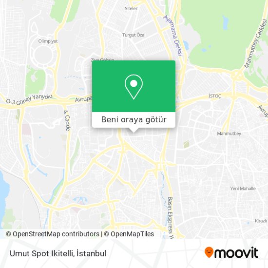Umut Spot Ikitelli harita