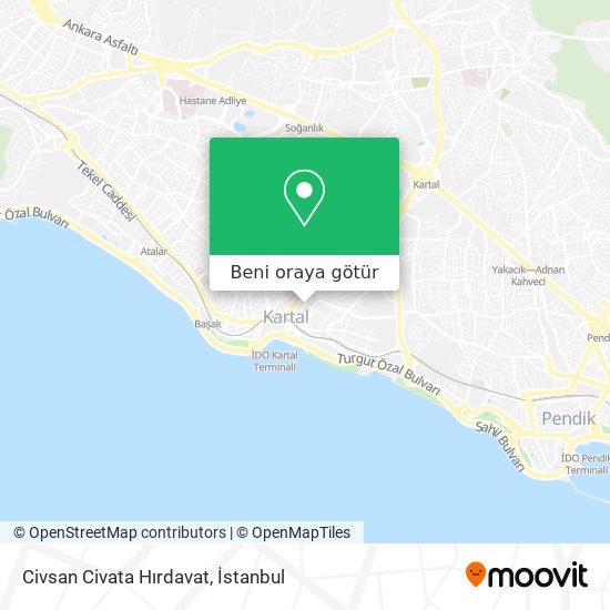 Civsan Civata Hırdavat harita