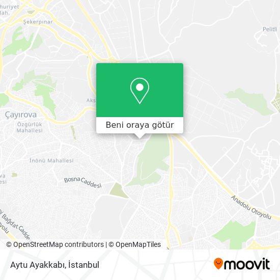 Aytu Ayakkabı harita
