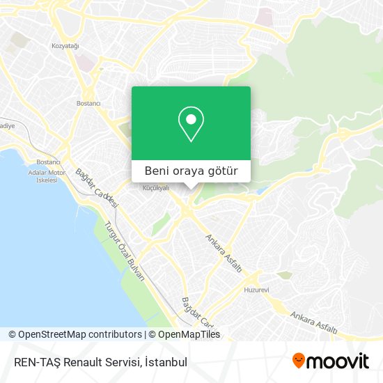 REN-TAŞ Renault Servisi harita