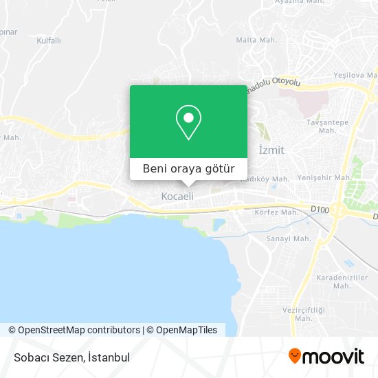 Sobacı Sezen harita